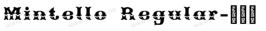 Mintello Regular字体转换